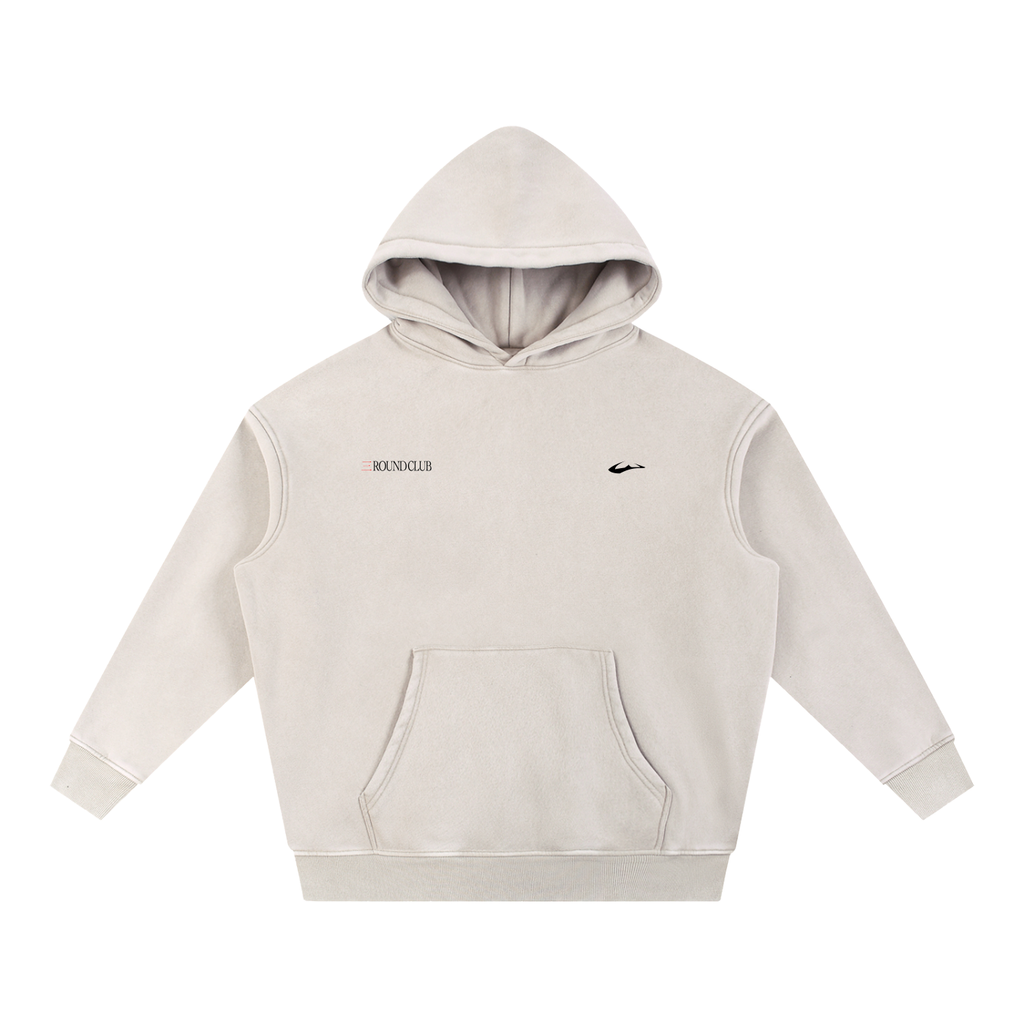 3ROUND CLUB STANDARD HOODIE SNOW WASHED