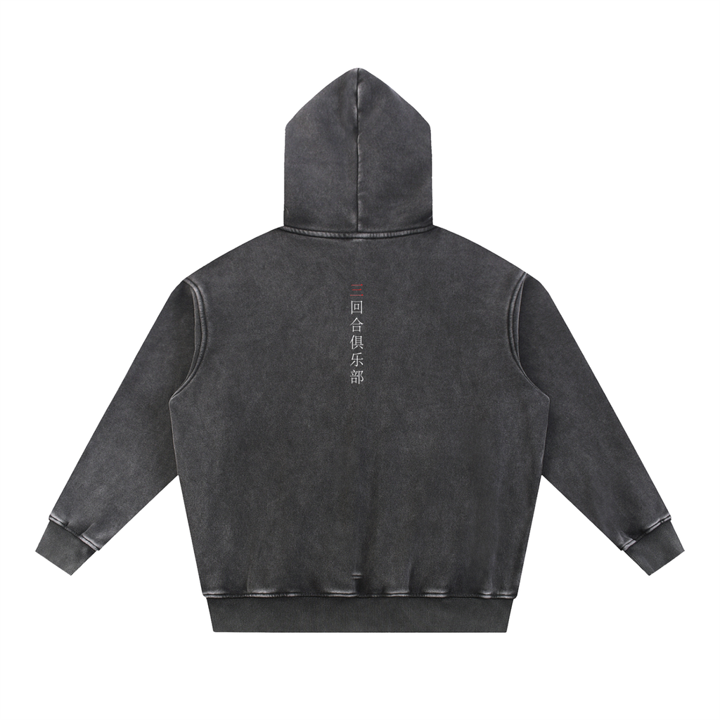 3ROUND CLUB STANDARD HOODIE BLACK