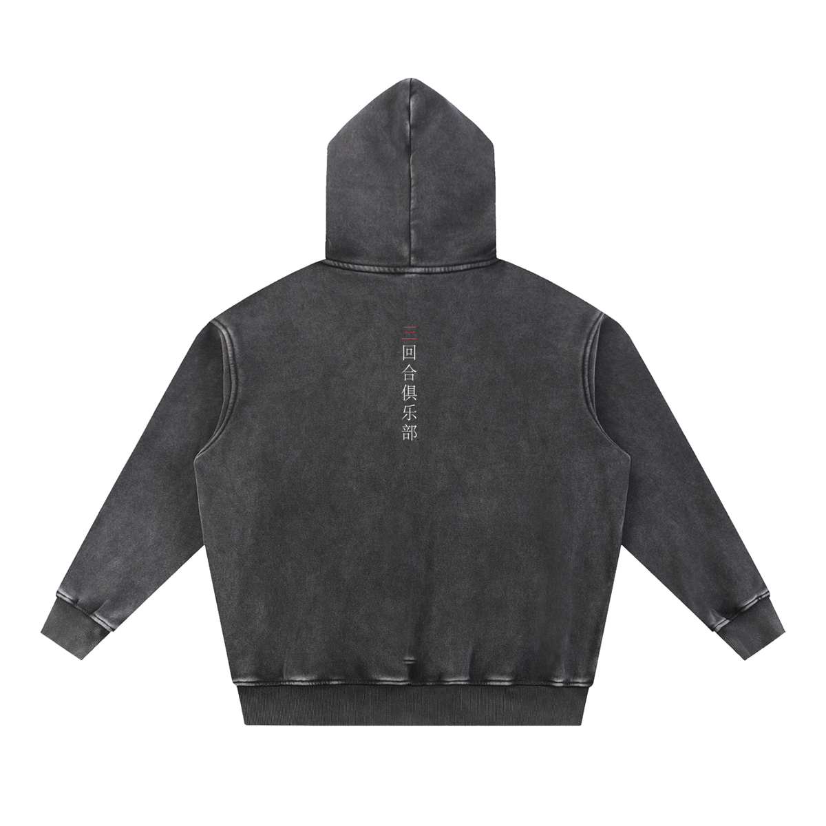 3ROUND CLUB STANDARD HOODIE BLACK