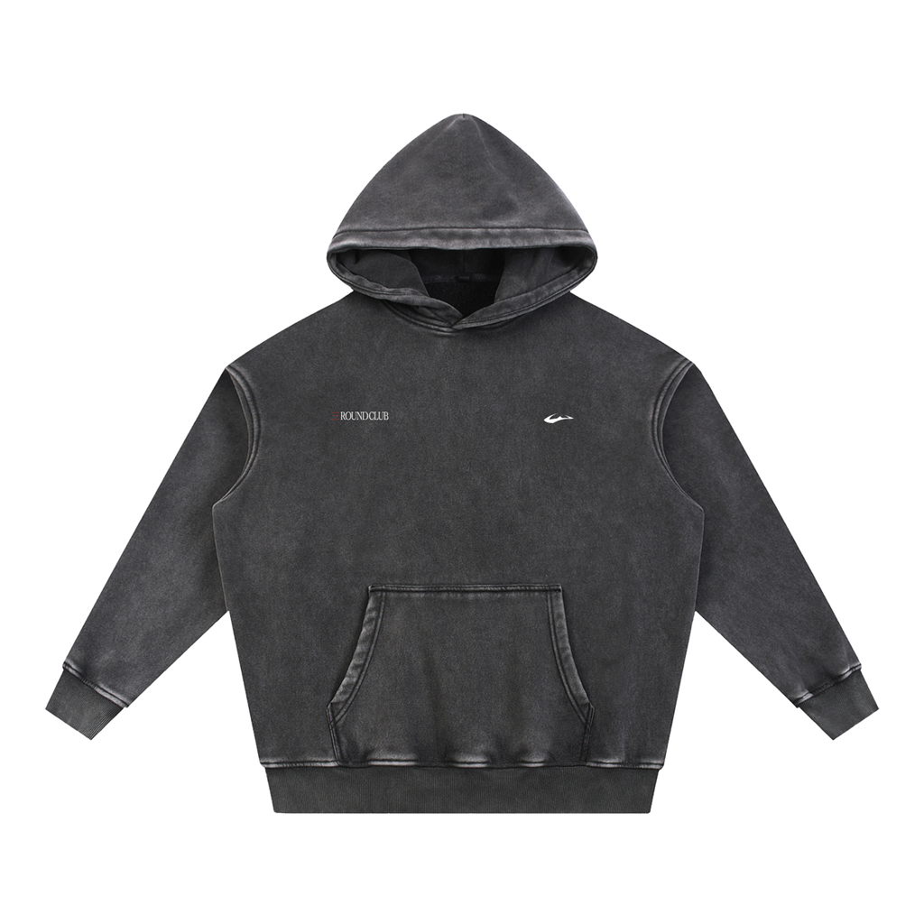 3ROUND CLUB STANDARD HOODIE BLACK