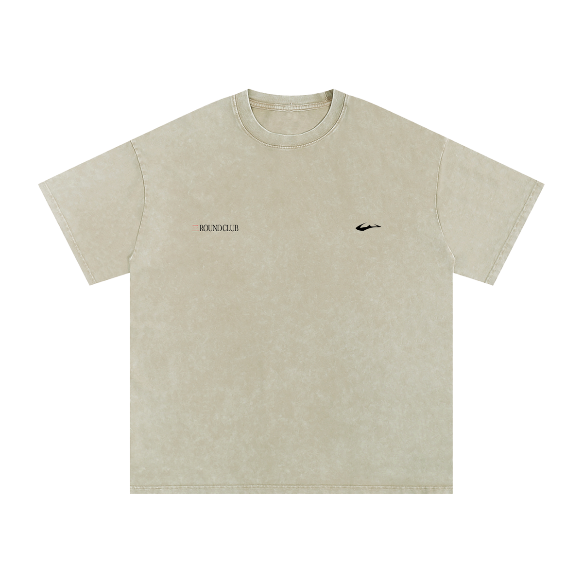 3ROUND CLUB STANDARD HOODIE SNOW WASHED